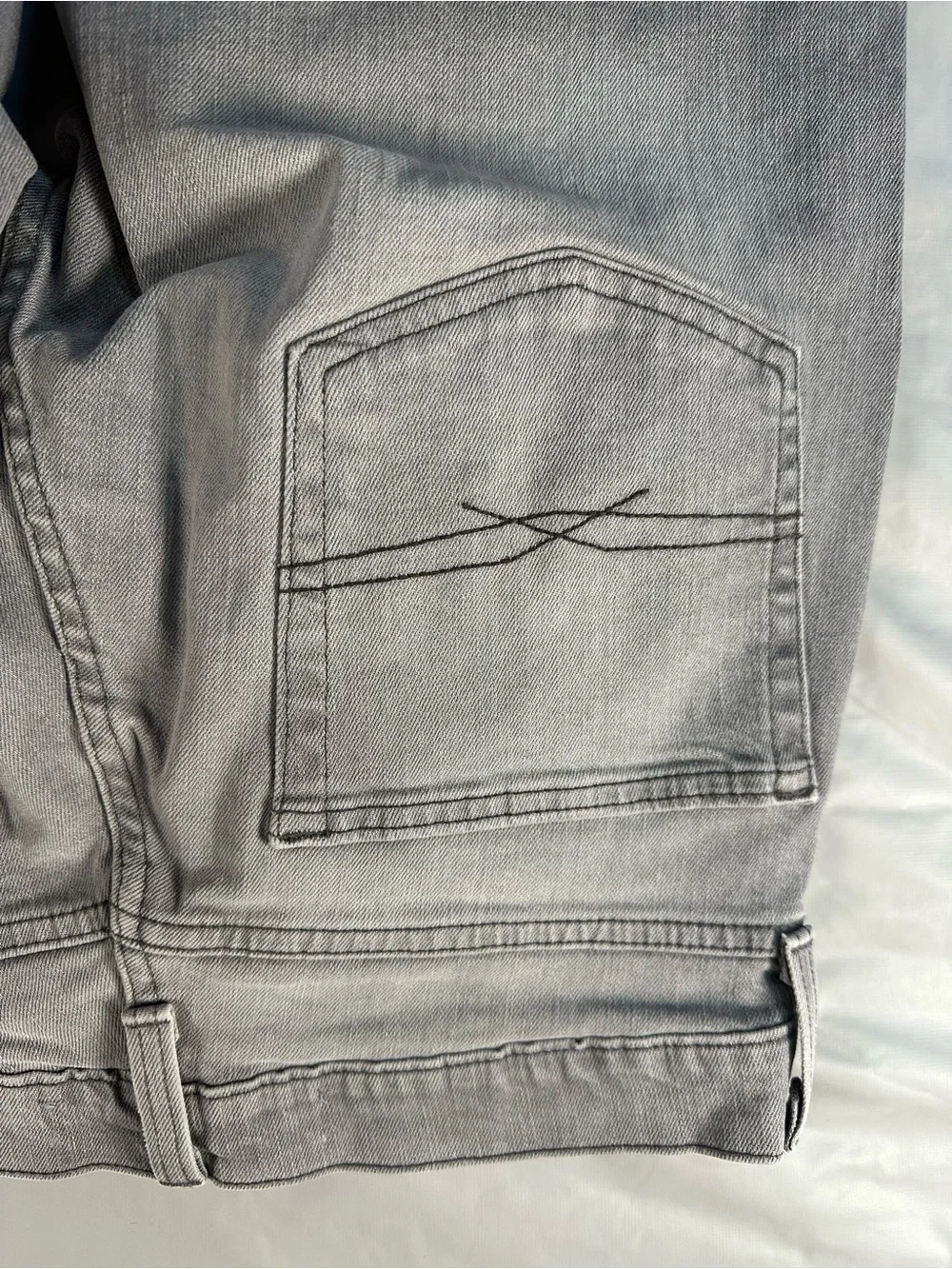 Signature by Levi Strauss Men's Gray Bootcut Jeans 33x32
